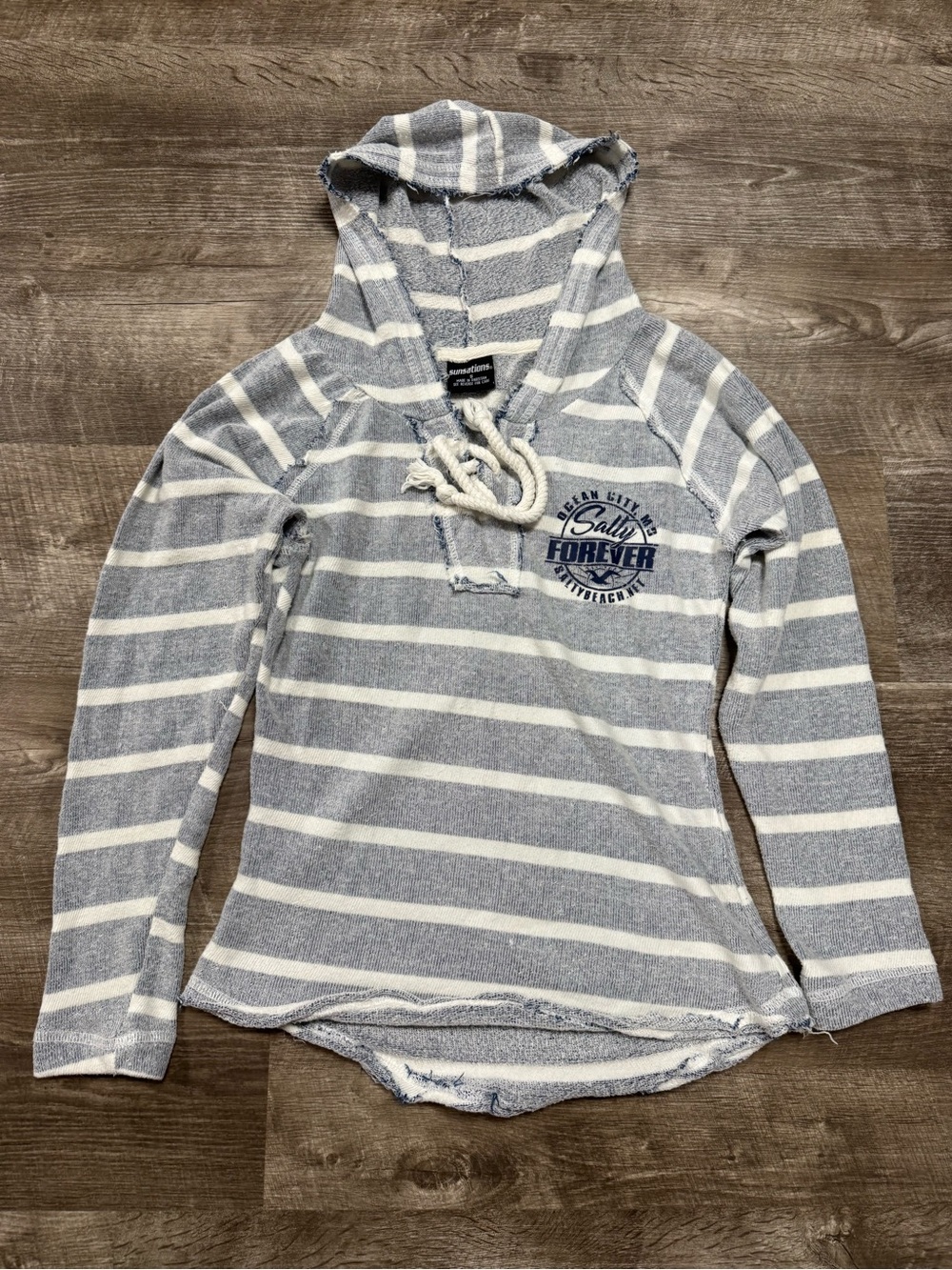 SUNSATIONS Ocean City MD Hoodie Size Small